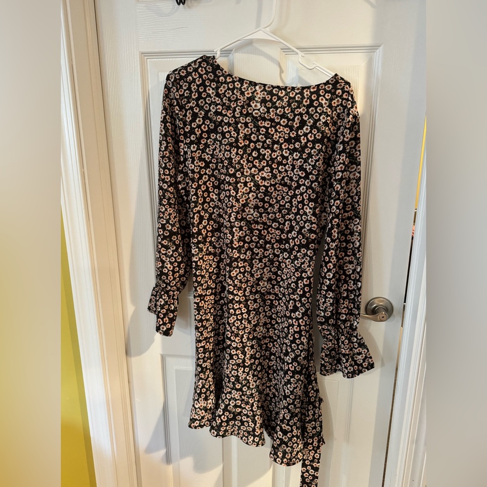 Floral Long Sleeve Dress